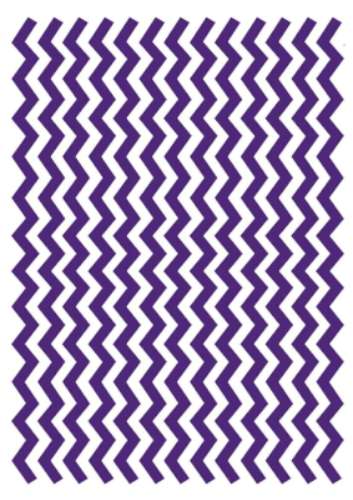 Printed Wafer Paper - Chevron Purple - Click Image to Close
